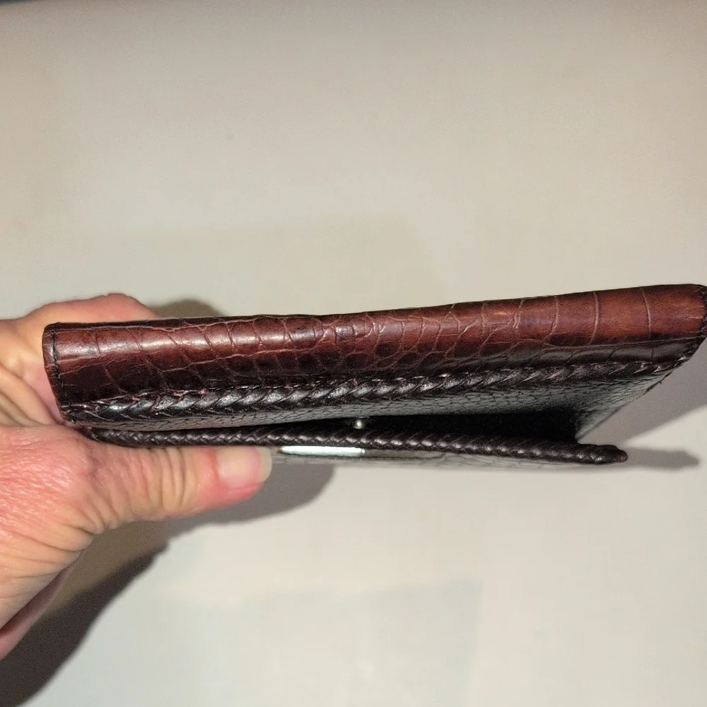 Brighton Black And Brown Leather Wallet